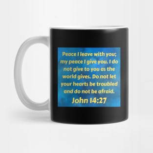 Bible Verse John 14:27 Mug